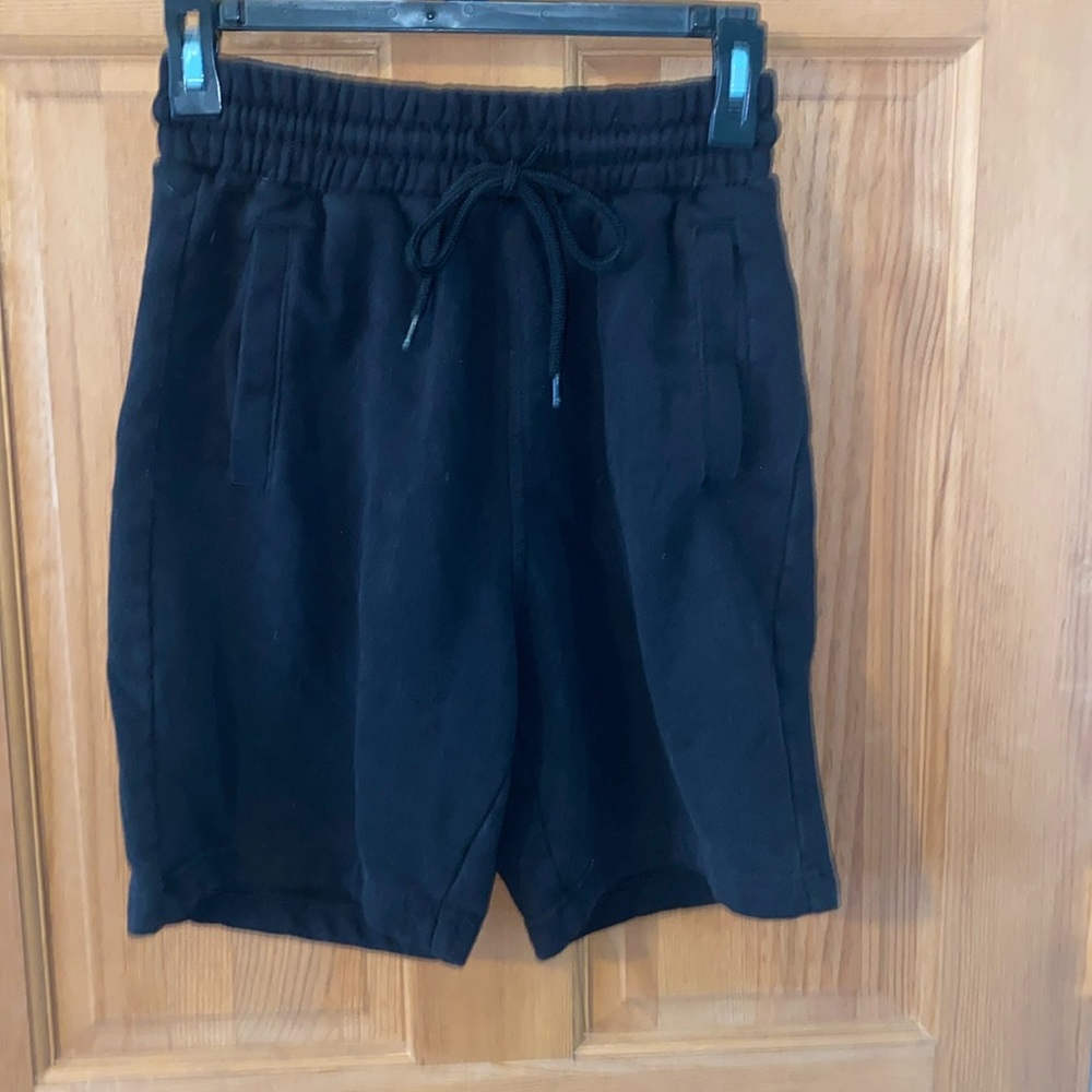 H&M small regular fit black shorts for men or teen